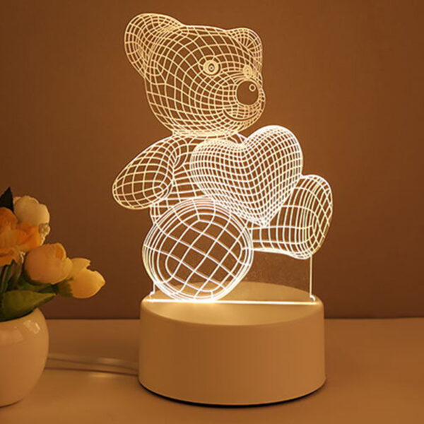 3D Acrylic USB lamp - Image 10