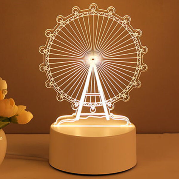 3D Acrylic USB lamp - Image 7