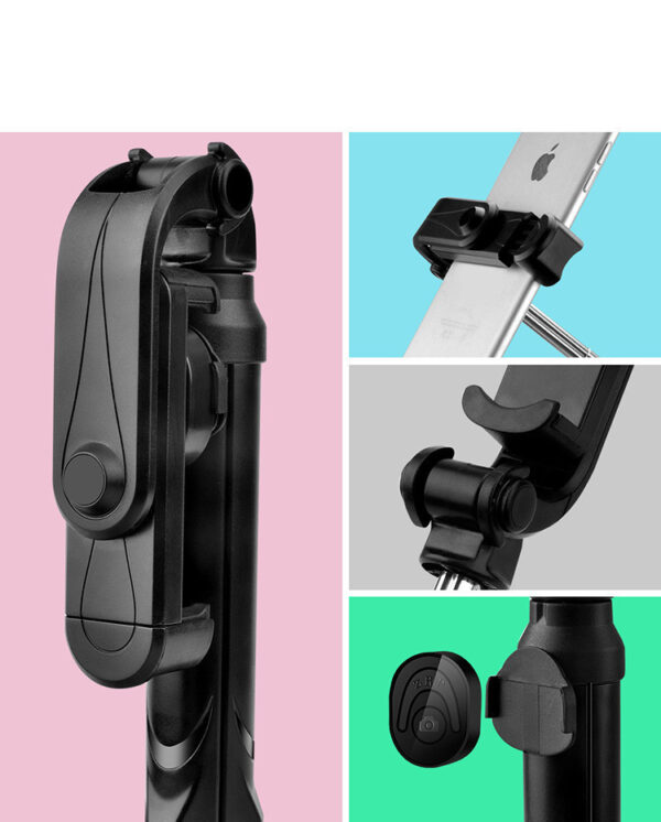 Compatible with Apple, Tripod selfie stand - Image 6