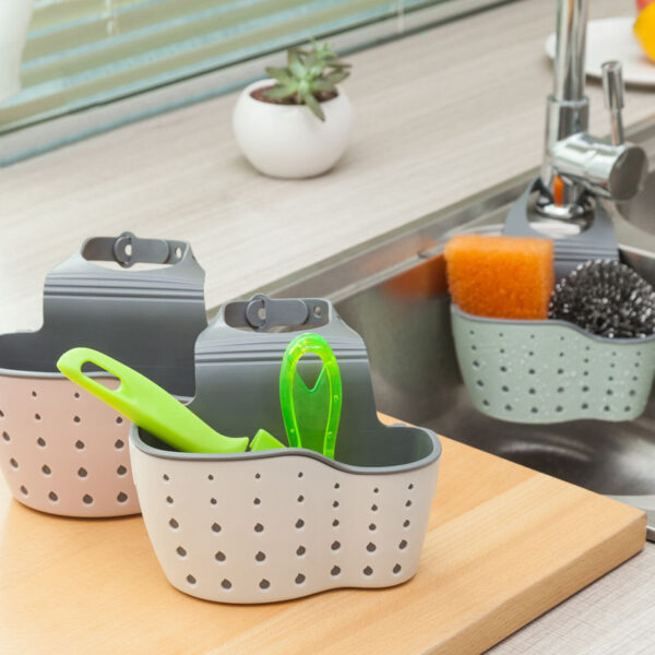 Plastic Kitchen Sink Storage Rack - Image 3