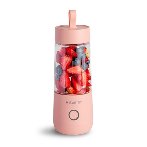 350ml Portable Blender Juicer Electric USB Rechargeable Mixer Smoothie Slushy Cup Juice Blender Bottle USB Charging Kitchen Gadgets - Image 5