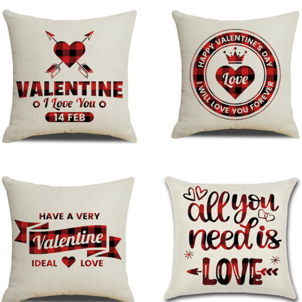 Valentine's Day pillowcase