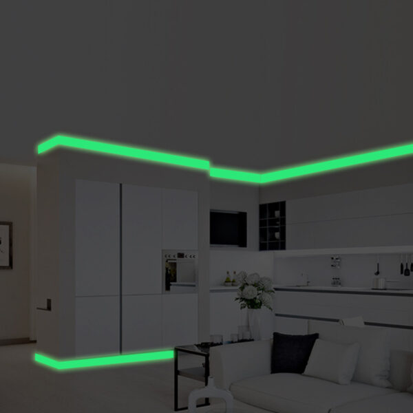 Luminous With Skirting Line Environmental Protection Home Wall Decoration - Image 3