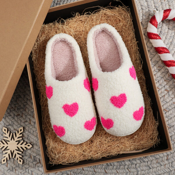 Heart slippers